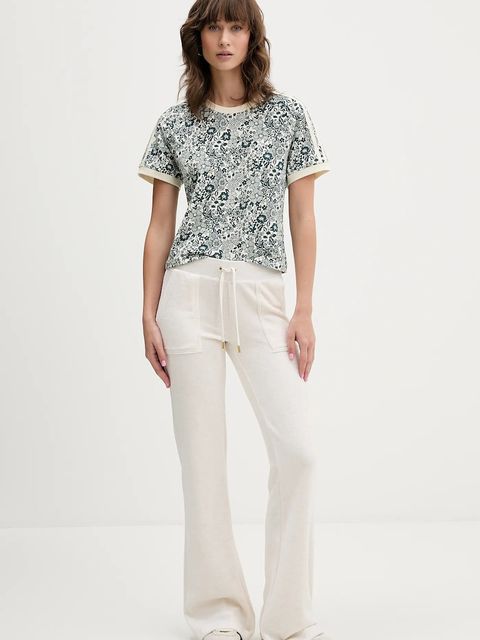 adidas Originals t-shirt Liberty damski kolor beżowy JX0462