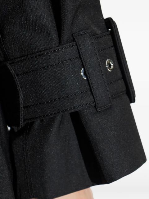 Sportmax belted double-breasted coat - Black