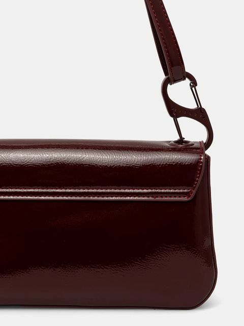 Sisley torebka kolor bordowy 6PUZWY05V