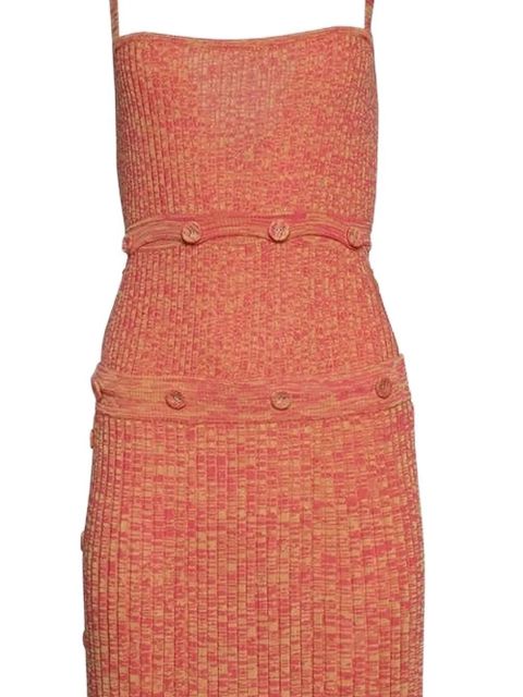 Christopher Esber button bandeau midi dress - Pink - zdjęcie produktu nr 2