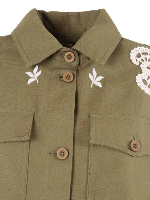 Weekend Max Mara embroidery shirt - Green