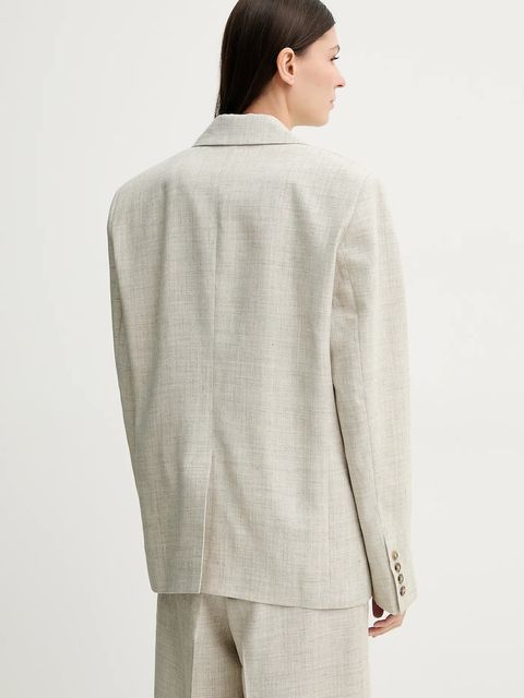 Herskind marynarka z domieszką lnu Matteo