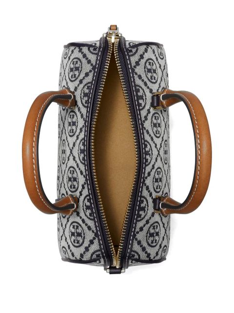 Tory Burch mini T Monogram barrel bag - Grey