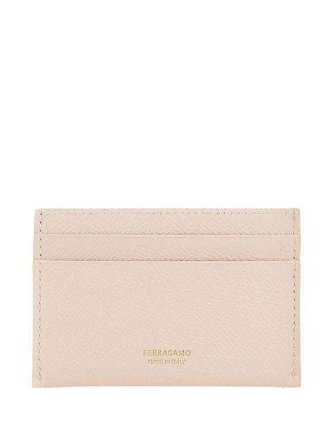 Ferragamo Gancini leather card holder - Pink - zdjęcie produktu nr 2