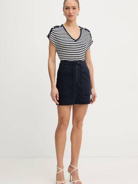 Morgan t-shirt damski z wiskozy - zdjęcie produktu nr 1