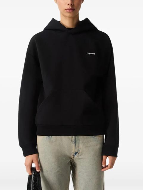 Coperni logo-print hoodie - Black - zdjęcie produktu nr 1
