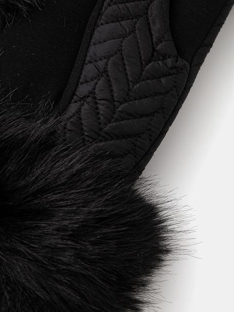 Marciano by Guess rękawiczki IRIEL damskie kolor czarny 5BGZ06 7119A - zdjęcie produktu nr 2