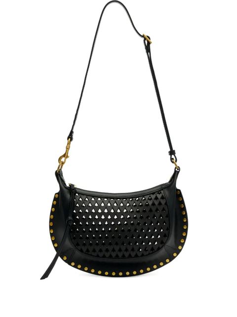ISABEL MARANT Oskan Moon leather shoulder bag - Black - zdjęcie produktu nr 1