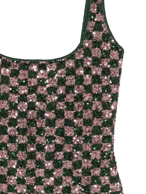 Oséree sequined swimsuit - Green