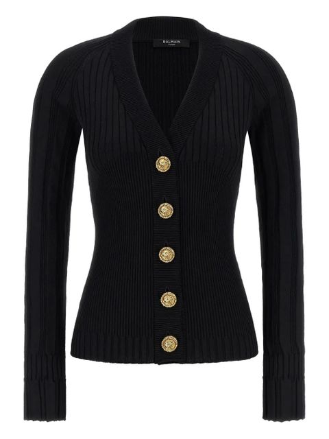 Balmain button-up cardigan - Black - zdjęcie produktu nr 1