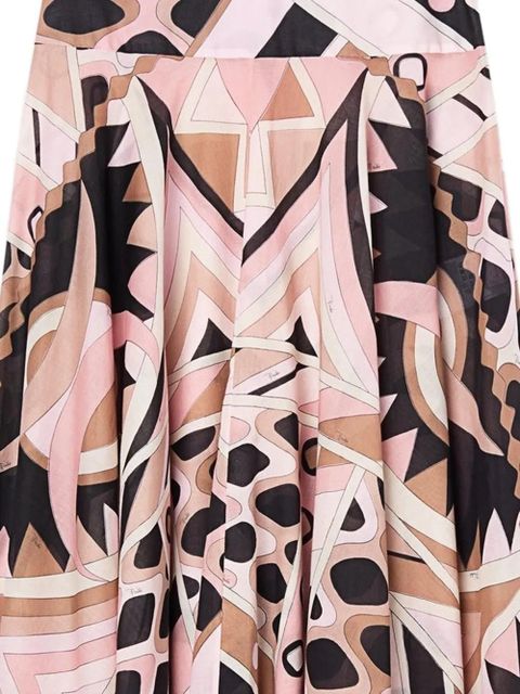 PUCCI Vivara printed maxi skirt - Pink - zdjęcie produktu nr 2