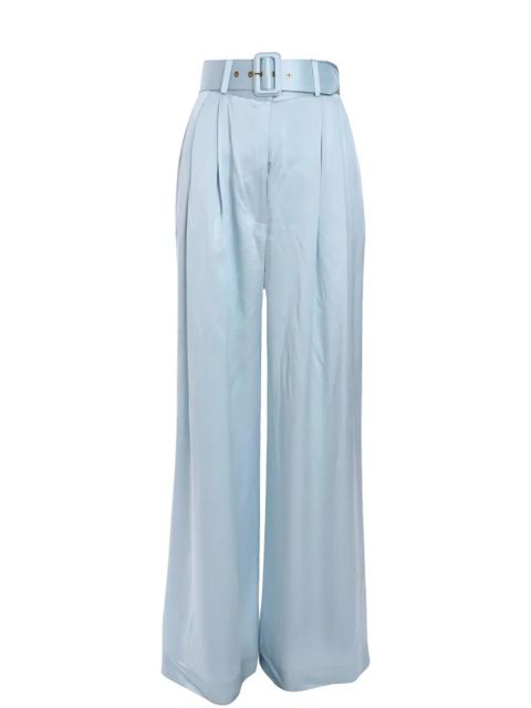 ZIMMERMANN pleated silk trousers - Blue - zdjęcie produktu nr 1