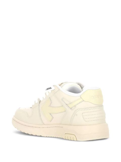 Off-White arrow leather sneakers - Neutrals