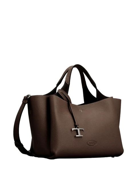 Tod's logo-embossed tote bag - Brown - zdjęcie produktu nr 2