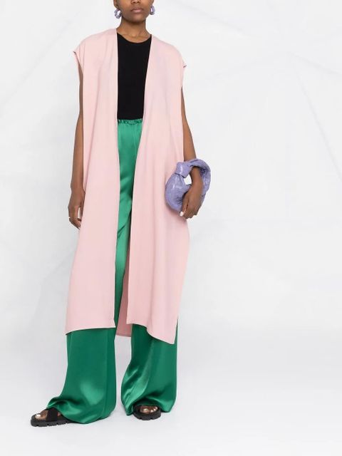 Valentino Garavani side-slit open vest - Pink - zdjęcie produktu nr 2