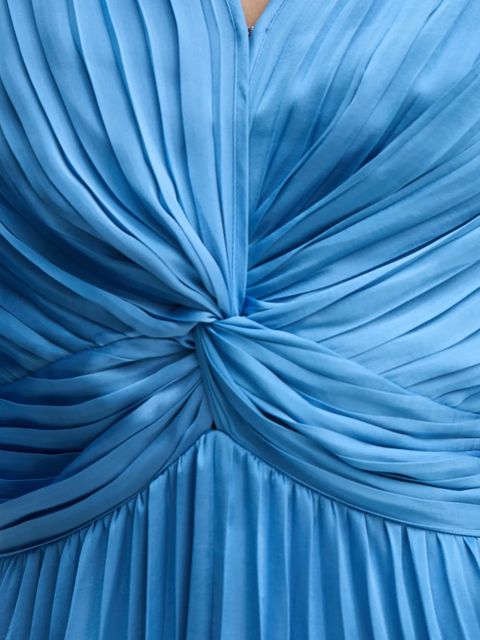 Joseph Ribkoff sukienka kolor niebieski maxi rozkloszowana 251903