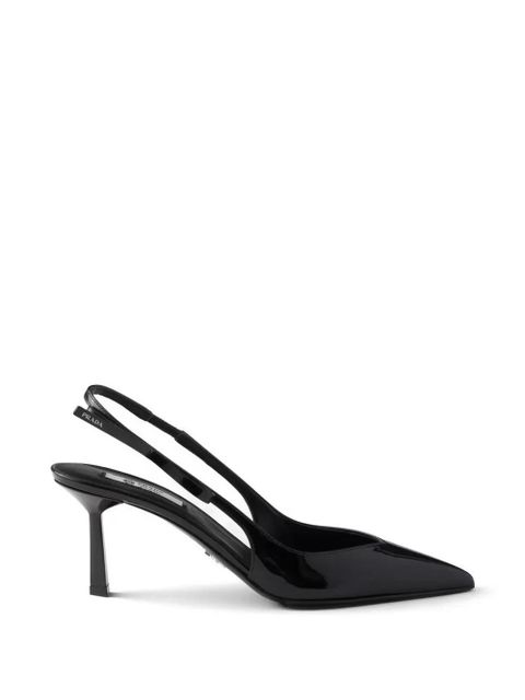Prada slingback pointed pumps - Black - zdjęcie produktu nr 1