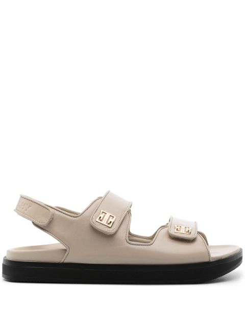 Givenchy 4G-plaque leather sandals - Neutrals - zdjęcie produktu nr 1