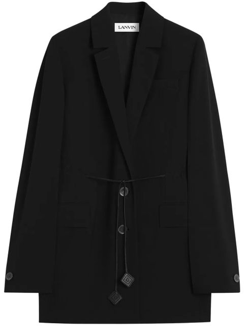 Lanvin virgin wool blazer - Black - zdjęcie produktu nr 1