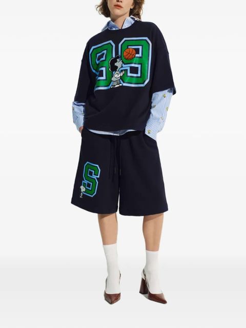 Essentiel Antwerp Peanuts™ Lucy graphic-print sweatshirt - Blue - zdjęcie produktu nr 2