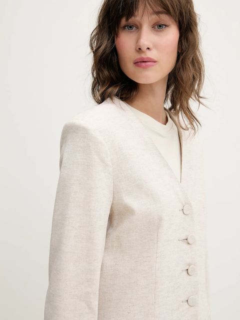 Abercrombie & Fitch marynarka lniana