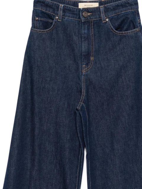 Weekend Max Mara five-pockets wide-leg jeans - Blue