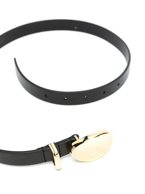 ISABEL MARANT Silvana leather belt - Black - zdjęcie produktu nr 2