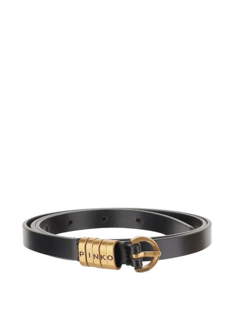 PINKO logo-hardware belt - Black - zdjęcie produktu nr 1