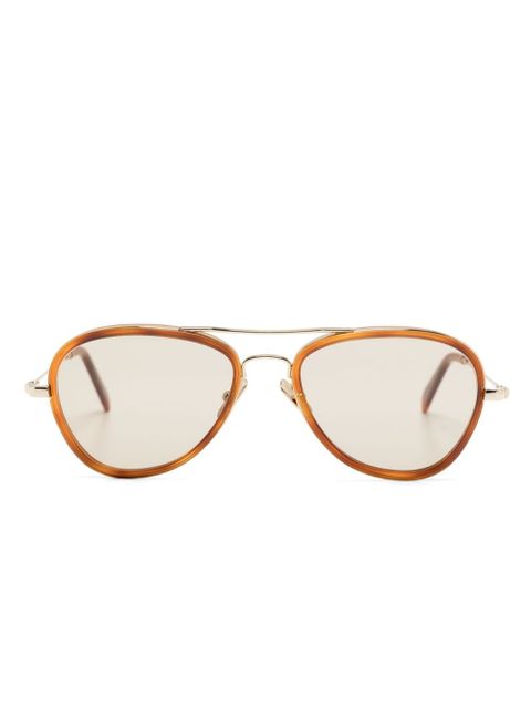 TOTEME pilot-frame sunglasses - Brown - zdjęcie produktu nr 1