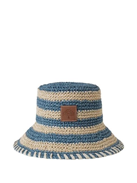 Mulberry striped bucket hat - Blue - zdjęcie produktu nr 1