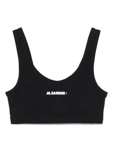 Jil Sander scoop-neck bra - Black - zdjęcie produktu nr 1