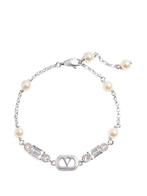 Valentino Garavani Ovalette bracelet - Silver - zdjęcie produktu nr 1