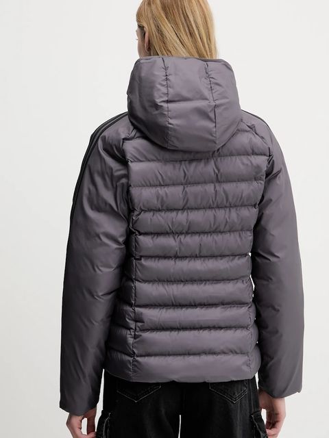 adidas Originals kurtka Slim Jacket kolor szary przejściowa JX2938