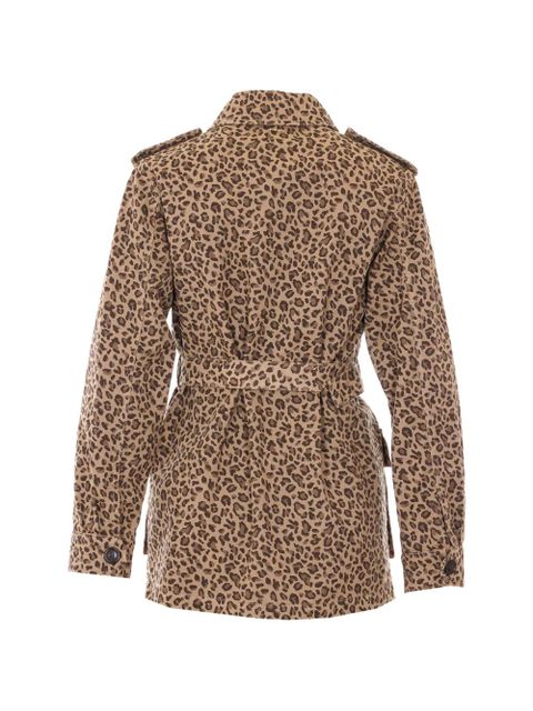 TWINSET leopard-pattern jacket - Neutrals - zdjęcie produktu nr 2