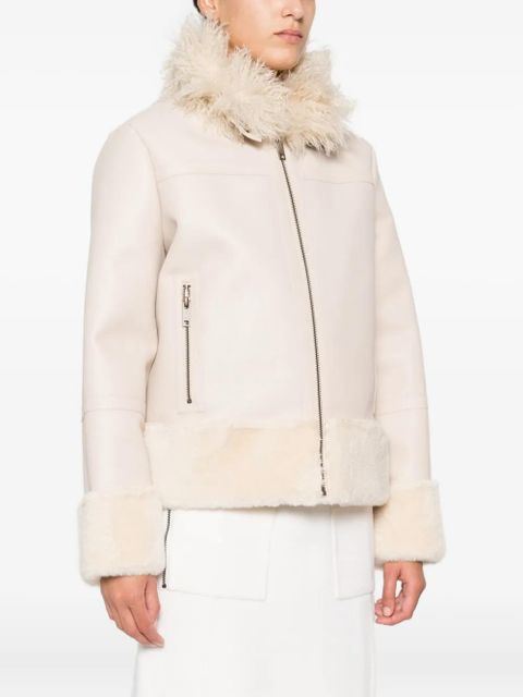 TWINSET trimmed zip-front jacket - Neutrals