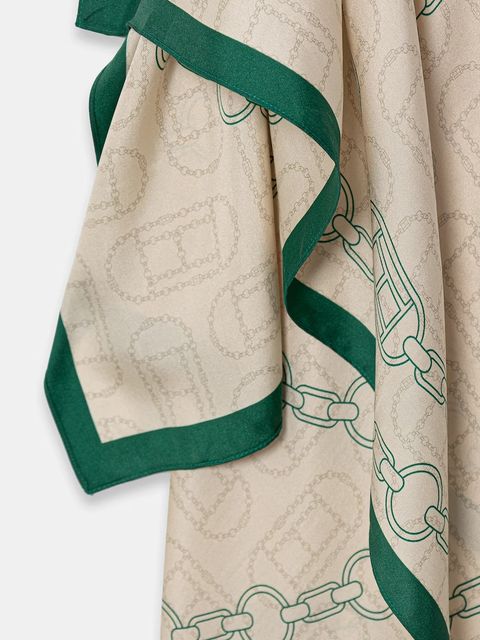 Tommy Hilfiger chusta jedwabna