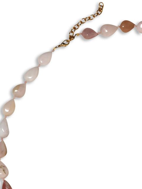 Jennifer Behr pink opal plated necklace - Neutrals - zdjęcie produktu nr 2