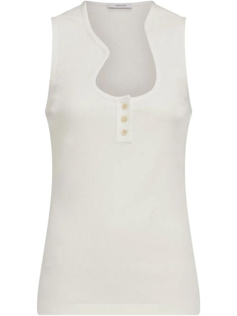Ferragamo cotton vest - White - zdjęcie produktu nr 1