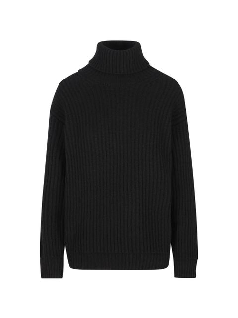 Tod's roll-neck cashmere sweater - Black - zdjęcie produktu nr 1