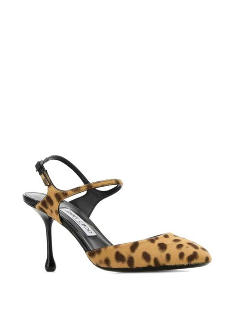 Jimmy Choo Pixie leopard pumps - Neutrals - zdjęcie produktu nr 2