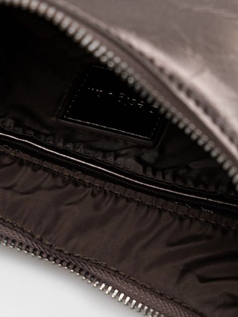 Desigual torebka HALF LOGO MONTVILLE DARK SI kolor srebrny 25WAXPAS