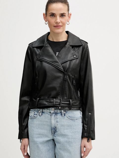 Dkny ramoneska kolor czarny przejściowa DJ4J6026 - zdjęcie produktu nr 1