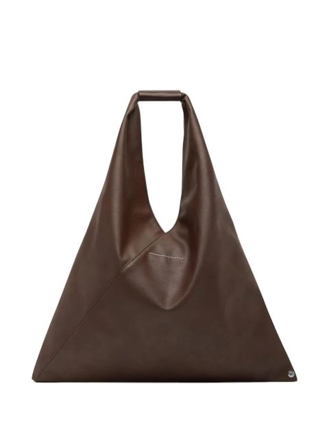 MM6 Maison Margiela medium Japanses tote bag - Brown - zdjęcie produktu nr 1