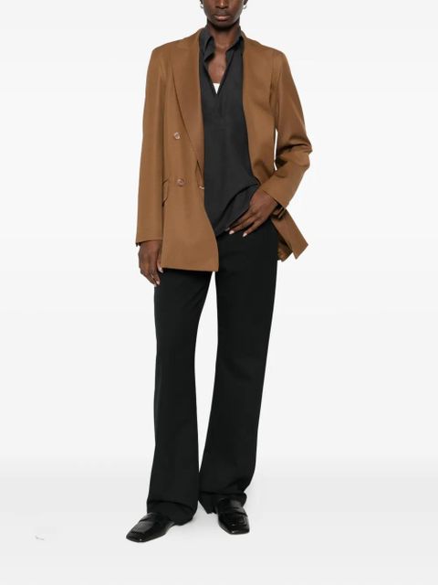 Max Mara double-breasted blazer - Brown