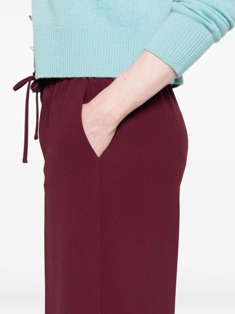 TWINSET drawstring trousers - Red