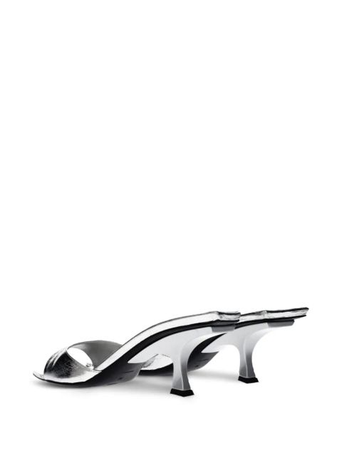 The Attico Bes sandals - Silver