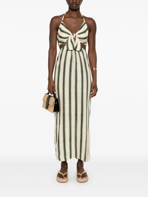 Johanna Ortiz Los Siete Mares dress - Neutrals