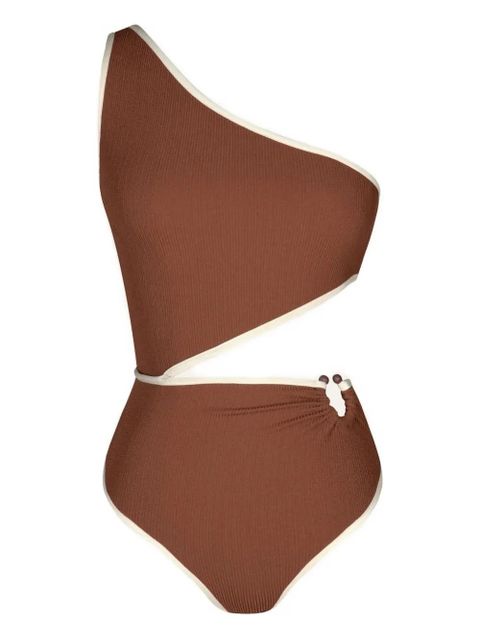 Johanna Ortiz Del Mar cut-out swimsuit - Brown - zdjęcie produktu nr 1