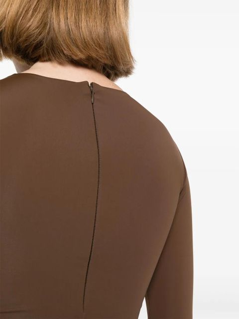 ENTIRE STUDIOS long-sleeved bodysuit - Brown