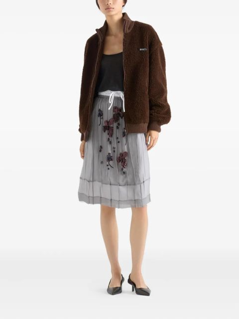 Prada fine-knit tank top - Grey - zdjęcie produktu nr 2